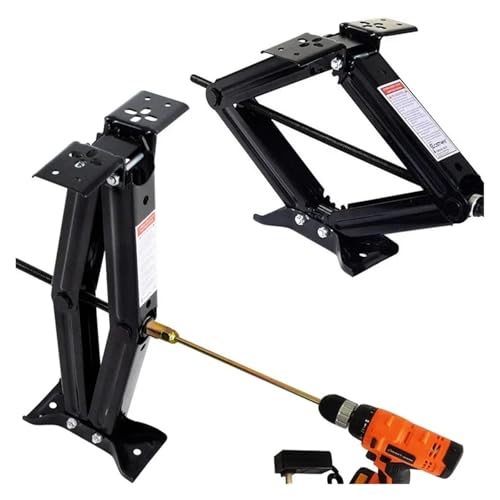 C-Type Square Cab RV Outriggers for Self-Tow Trailers Stable Jack Support Legs